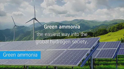 Green ammonia: climate-neutral energy carrier