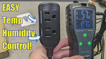 How to control Temperature and humidity with a - Digital Humidity & Temperature Controller 1011