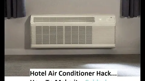 Hotel Air Conditioning Hack, GE Hotel Wall Units