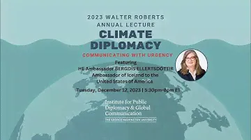 2023 WR Annual Lecture - Climate Change: Communicating with Urgency