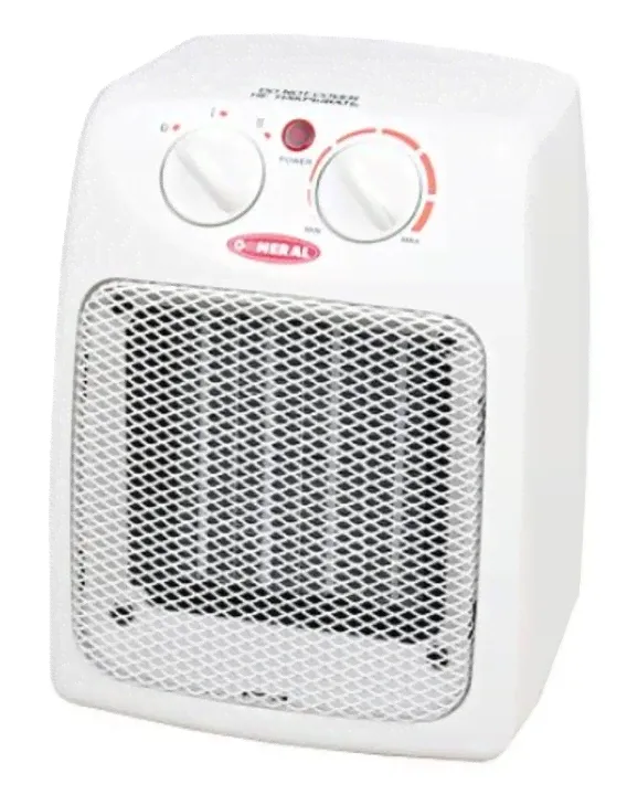 Тепловентилятор General Climate KRP-4 1500Вт, 15 кв.м, керамический, напольный, белый.
