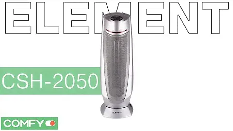 Видеодемонстрация тепловентилятора Element CSH-2050 от Comfy