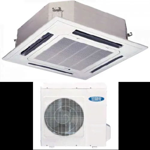 Кассетный кондиционер General Climate GC-4C36HRN1-N/GU-U36HN1-0