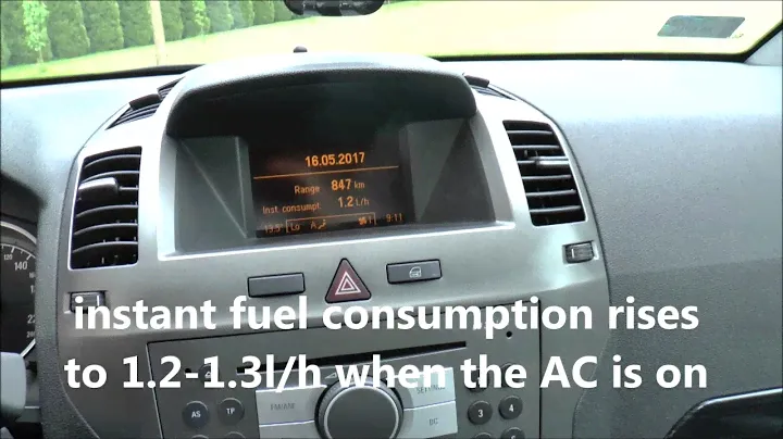 How to activate/deactivate Climate Control/ Air Condtioning - Opel, Vauxhall Zafira, Astra