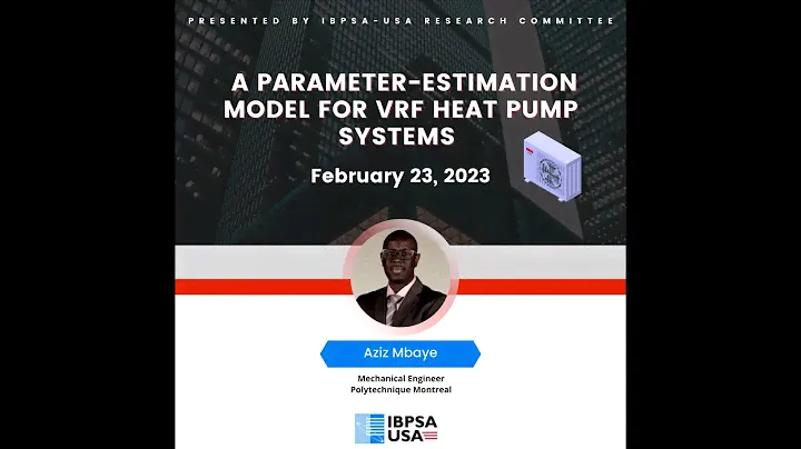 A Parameter-Estimation Model for VRF Heat Pump Systems