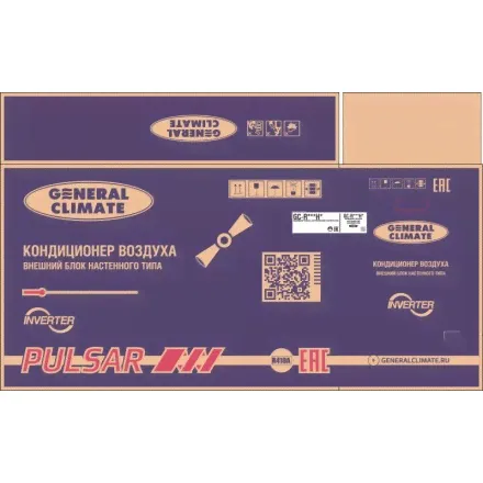 Сплит-система General Climate Pulsar GC-RE18HR / GU-RE18H инверторная-1
