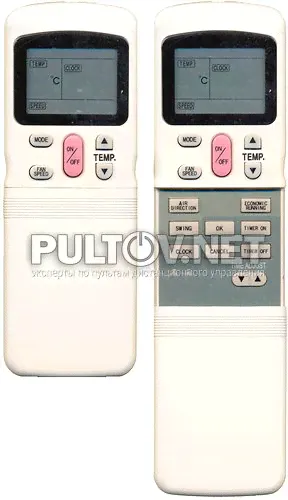 Кондиционерные / GENERAL CLIMATE R11HG/E пульт для кондиционеров (также может подходить для DANTEX , MIDEA, DEKKER, ARVIN и других)