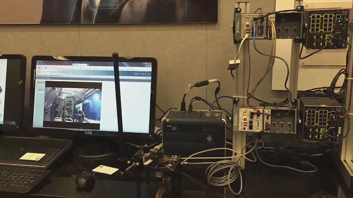 Controls system demo on high speed fiber optic line