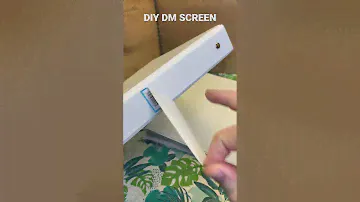 DIY DM Screen on a Budget