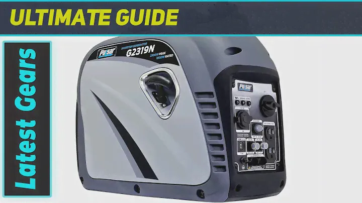 Pulsar G2319N 2,300W Portable Inverter Generator: Power on the Go!
