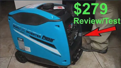 $279 Pulsar 4500 Watt Inverter Generator Review/TEST