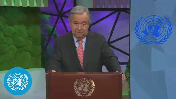 UN Chief on World Meteorological Day (23 March) - Limit the Global Temperature Rise to 1.5 degrees