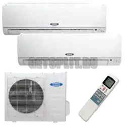 Мульти сплит-система на 2 комнаты General Climate GC/GU-M2A18HRN1*2шт