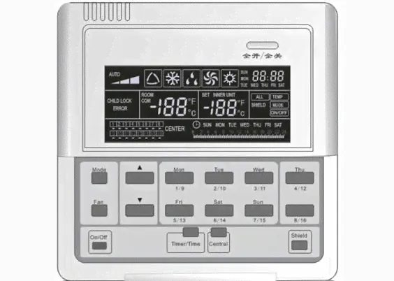 Центральный контроллер GC-ACE54 General Climate