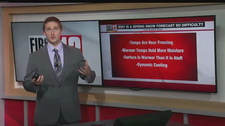 How dynamic cooling affects precipitation type